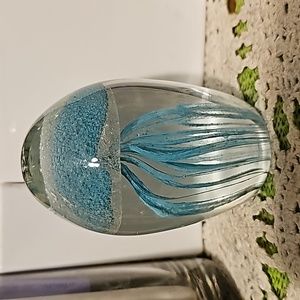 Jellyfish small paperweight